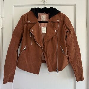 We The Free Vegan Leather Jacket